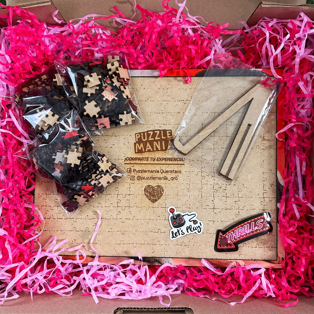 Rompecabezas Personalizado de Madera Artesanal de 300 Piezas - Puzzlemania México