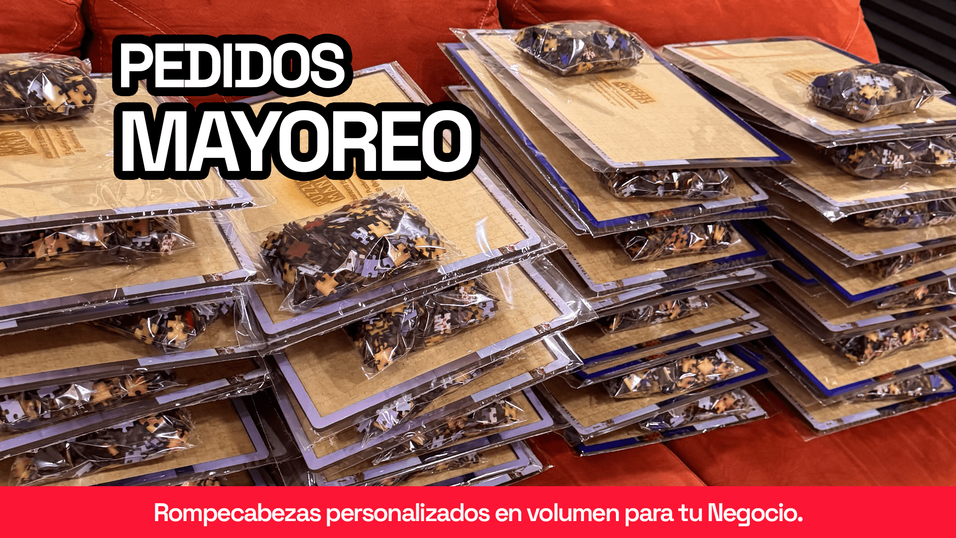 ¿Buscas regalos corporativos originales?🤔🎁 Así se ven más de 50 piezas entregadas a una empresa real - Puzzlemania México