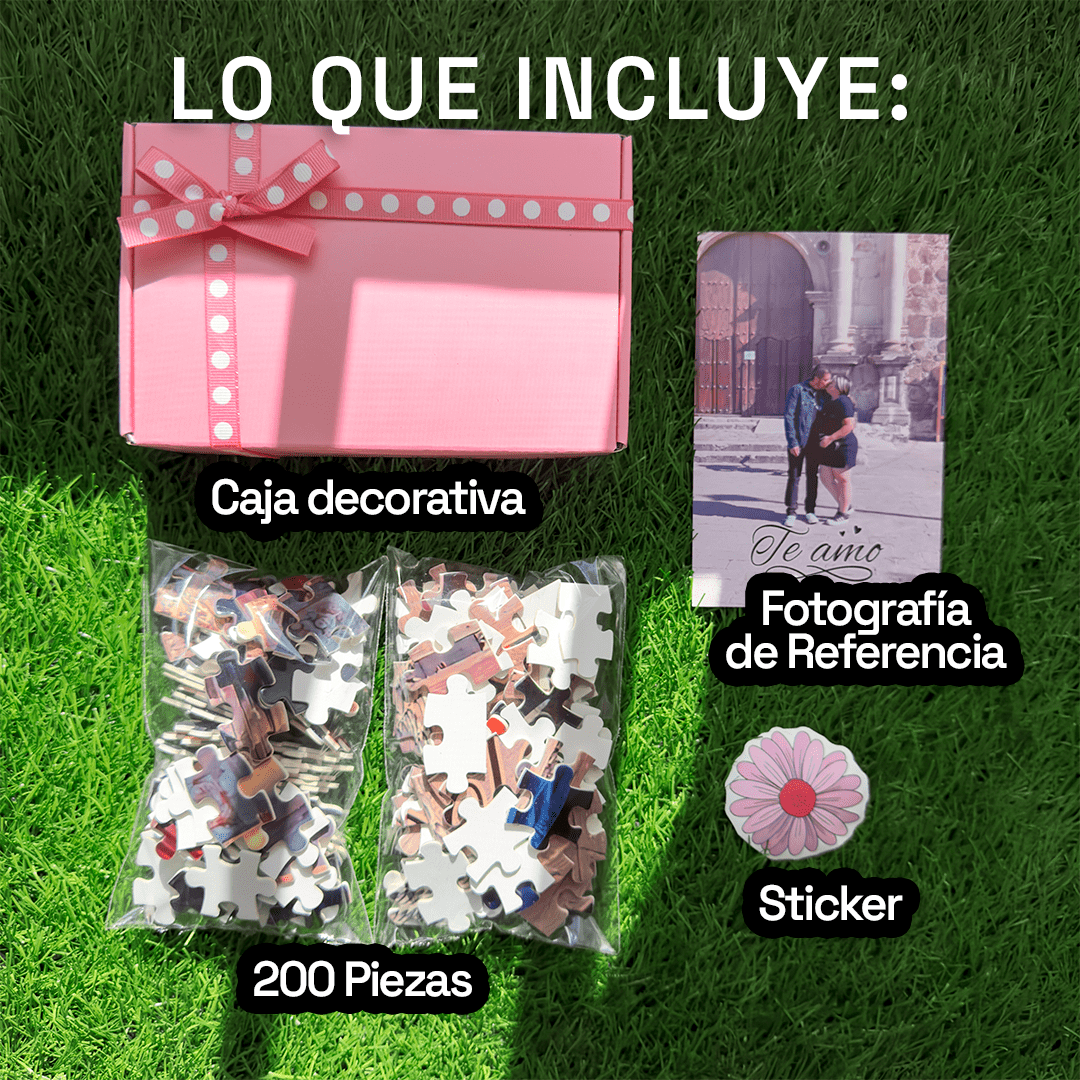 Rompecabezas Personalizado GRANDE de 200 Piezas