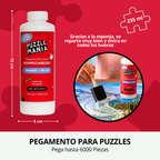 Kit de Montaje para Rompecabezas: Pegamento (235ml) + 4 Pares Sujetadores