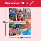 Rompecabezas Personalizado de Cartón de 360 Piezas 52 x 42 cm