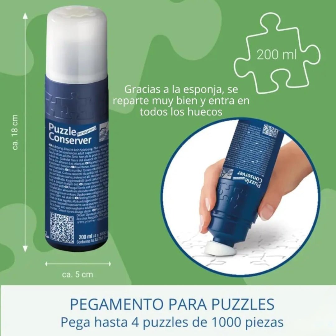 Pegamento Fijador Ravensburger de Rompecabezas de 200 ml - Puzzlemania México