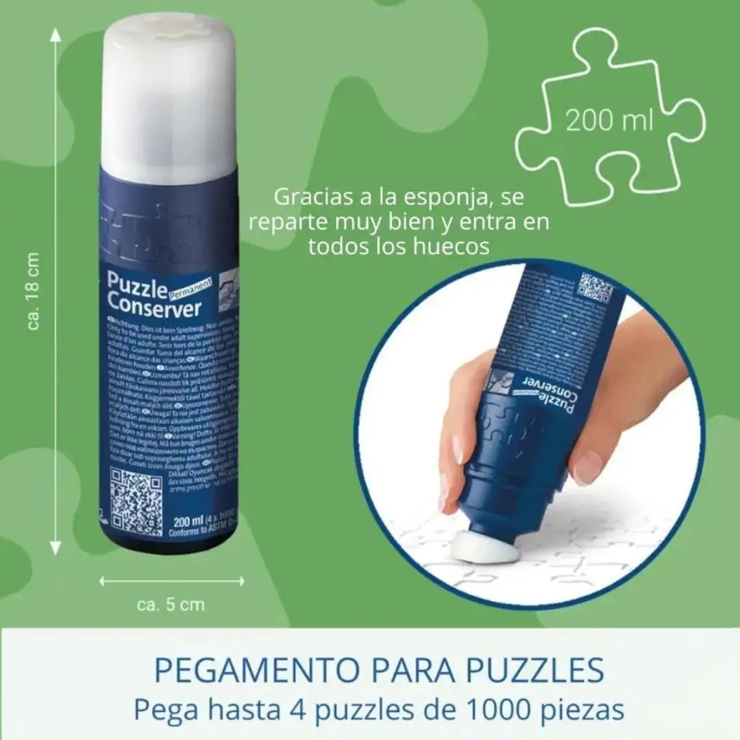 Pegamento Fijador Ravensburger de Rompecabezas de 200 ml - Puzzlemania México