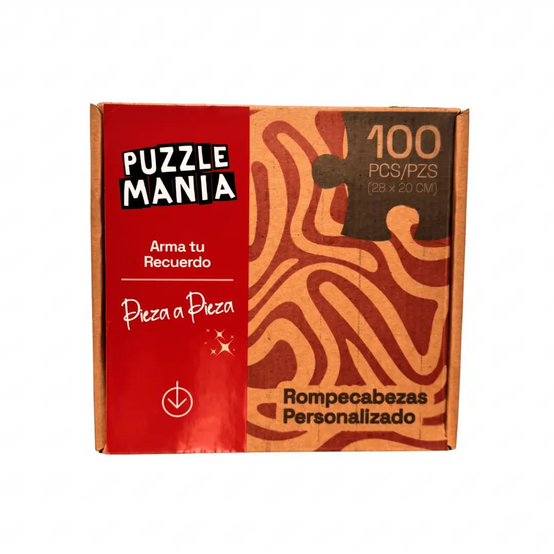Rompecabezas Personalizado de Cartón de 100 Piezas - 20 x 28 CM - Puzzlemania México