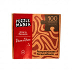 Rompecabezas Personalizado de Cartón de 100 Piezas 20 x 28 cm - Puzzlemania México