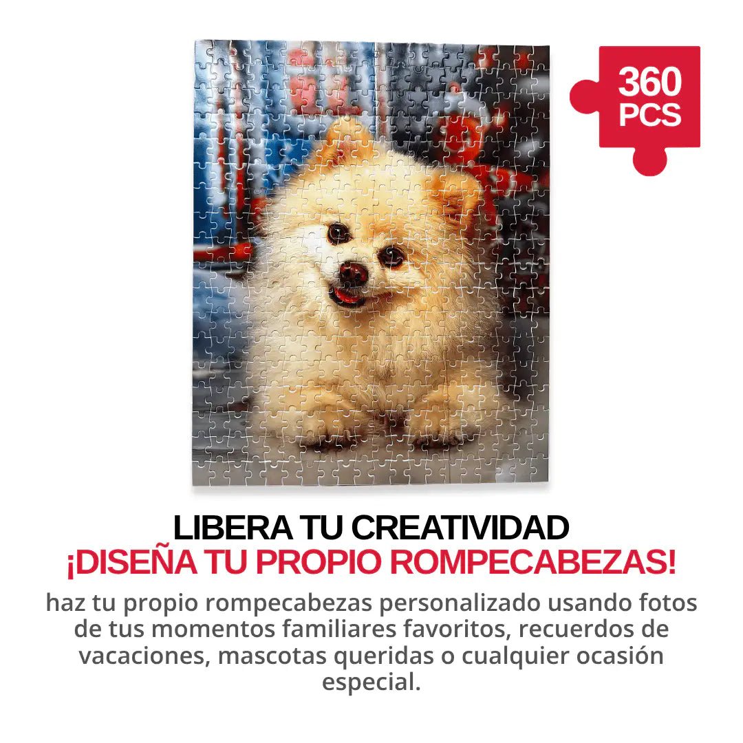 Rompecabezas Personalizado de Cartón de 360 Piezas - 50 x 40 CM - Puzzlemania México