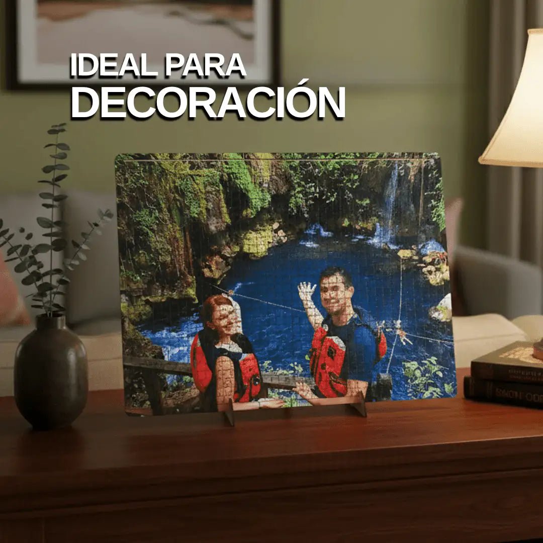 Rompecabezas Personalizado de Madera MDF de 1000 Piezas - 50 x 38 CM - Puzzlemania México