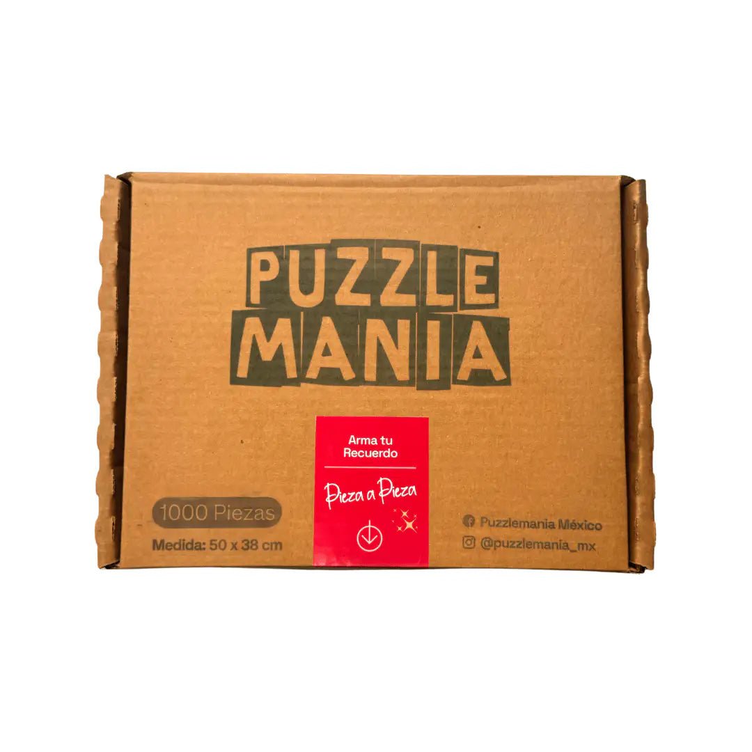 Rompecabezas Personalizado de Madera MDF de 1000 Piezas - 50 x 38 CM - Puzzlemania México