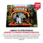 Rompecabezas Personalizado de Madera MDF de 1000 Piezas - 50 x 38 CM - Puzzlemania México