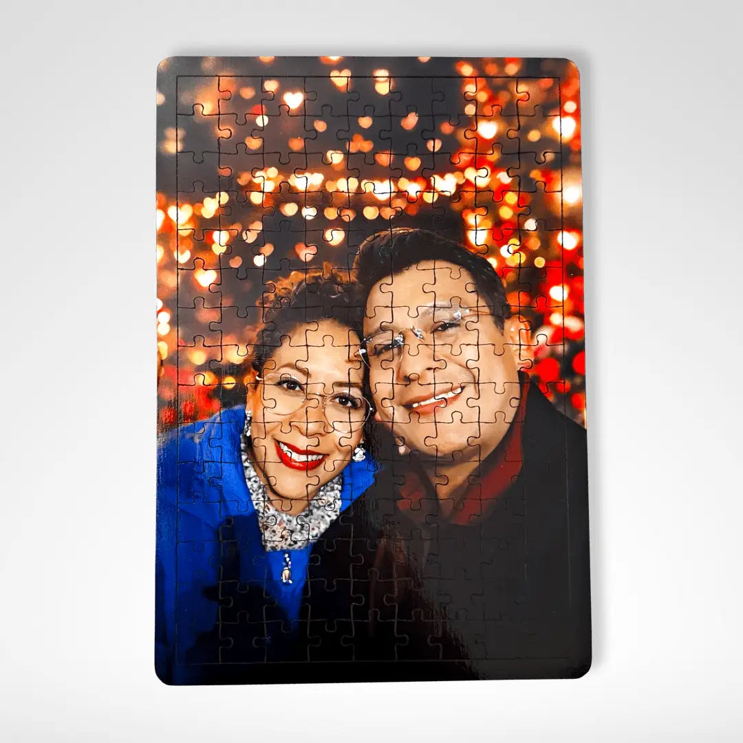 Rompecabezas Personalizado de Madera MDF de 135 Piezas 26 x 18 cm - Puzzlemania México