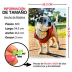 Rompecabezas Personalizado de Madera MDF de 300 Piezas - 34 x 26 CM - Puzzlemania México