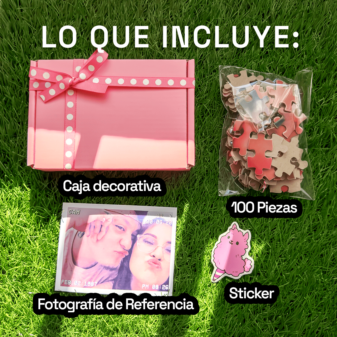 Rompecabezas Personalizado de 100 Piezas - Puzzlemania México